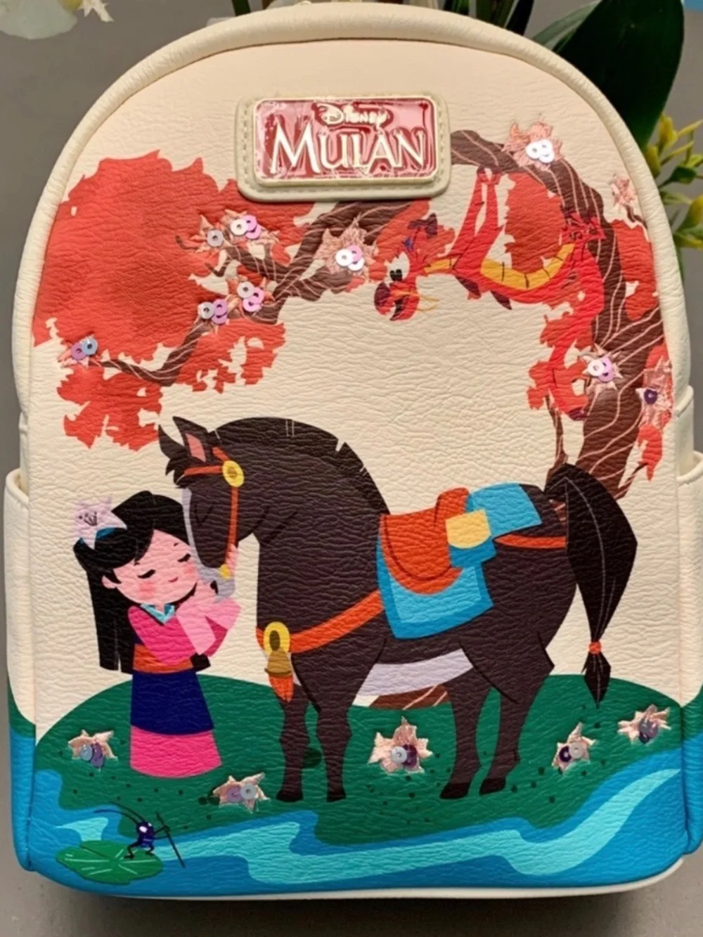 Disney Mulan Backpack NWT